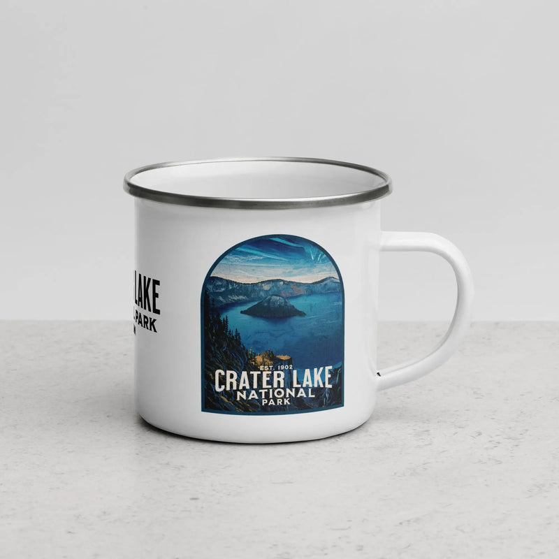 Crater Lake National Park Durable Enamel Camp Mug - Parks Apparel