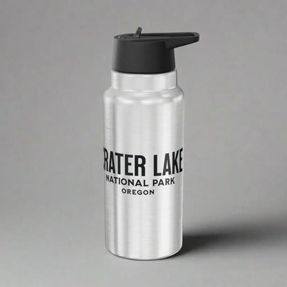 Crater Lake National Park Insulated Water Bottle Tumbler 32oz Oregon - Parks ApparelMug