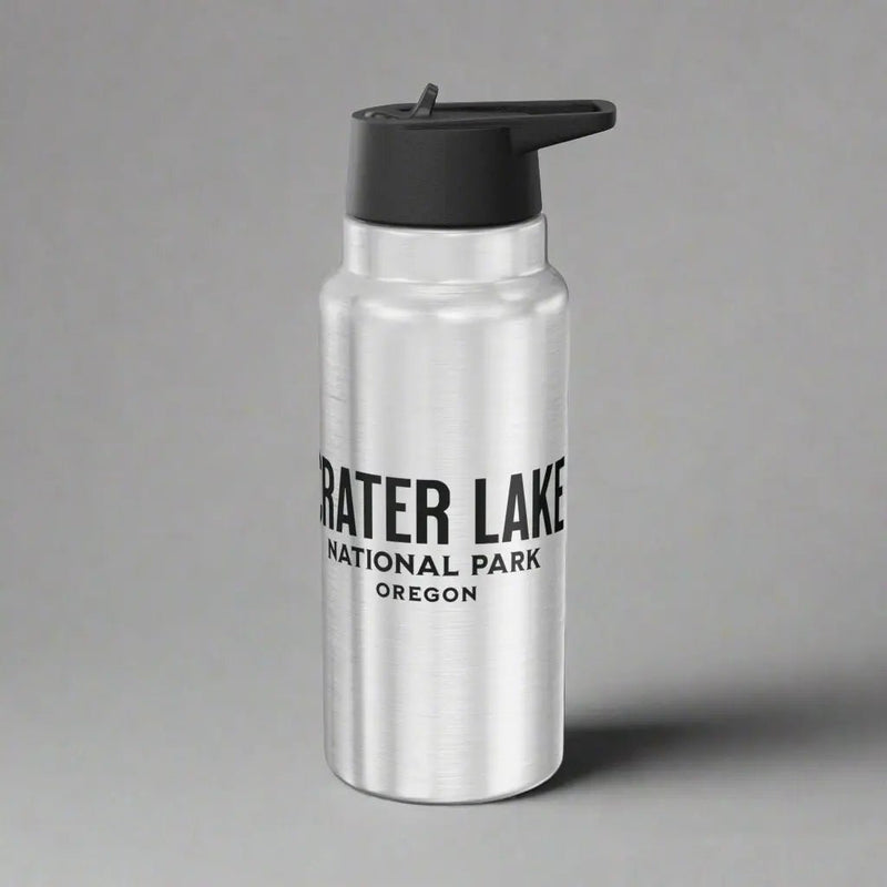 Crater Lake National Park Insulated Water Bottle Tumbler 32oz Oregon - Parks ApparelMug