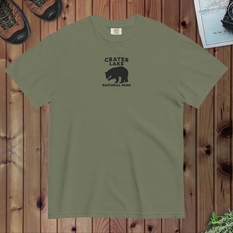 Crater Lake National Park Premium Embroidered T-shirt - Parks ApparelT-Shirt