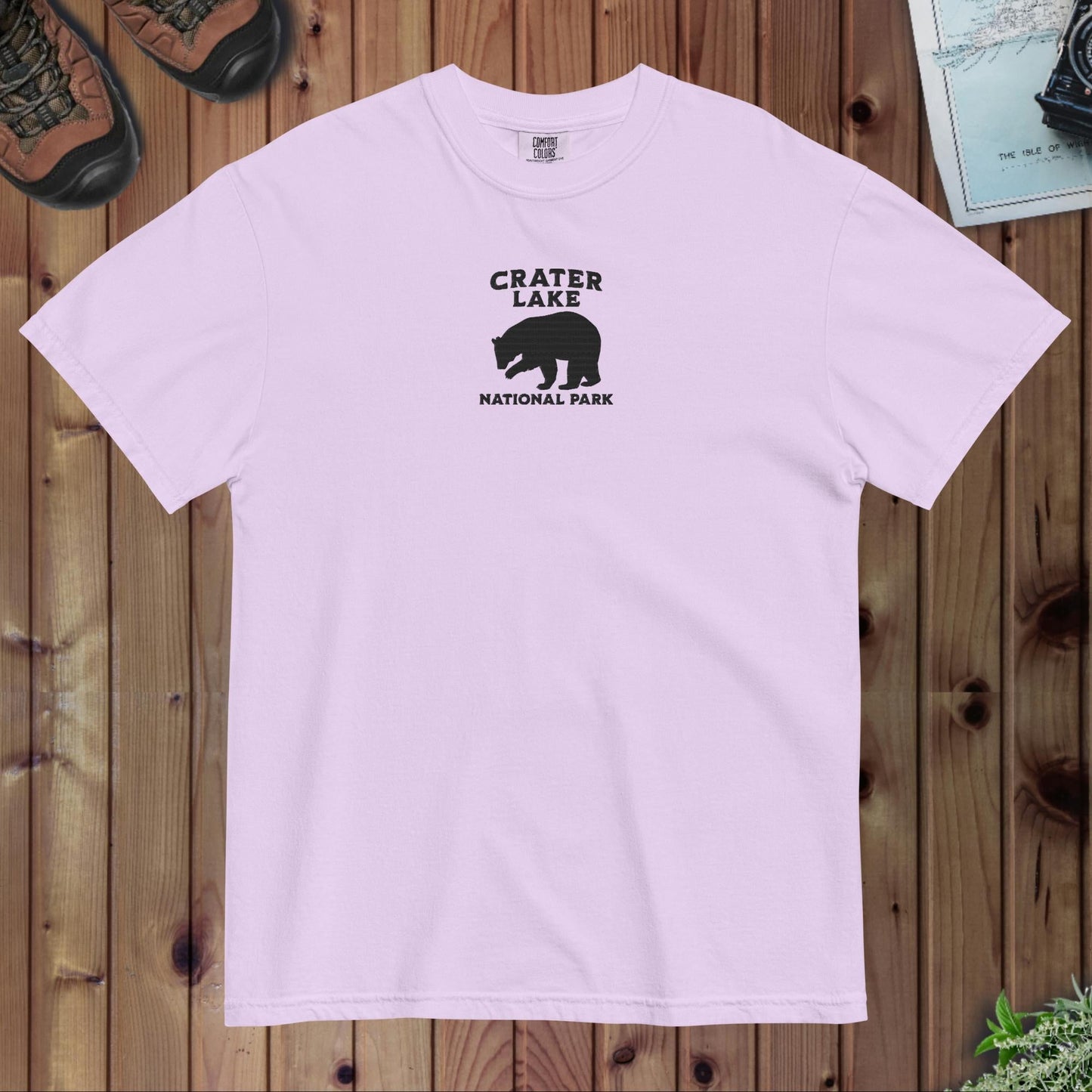 Crater Lake National Park Premium Embroidered T-shirt - Parks ApparelT-Shirt