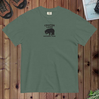 Crater Lake National Park Premium Embroidered T-shirt - Parks ApparelT-Shirt