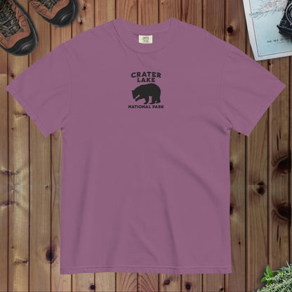 Crater Lake National Park Premium Embroidered T-shirt - Parks ApparelT-Shirt
