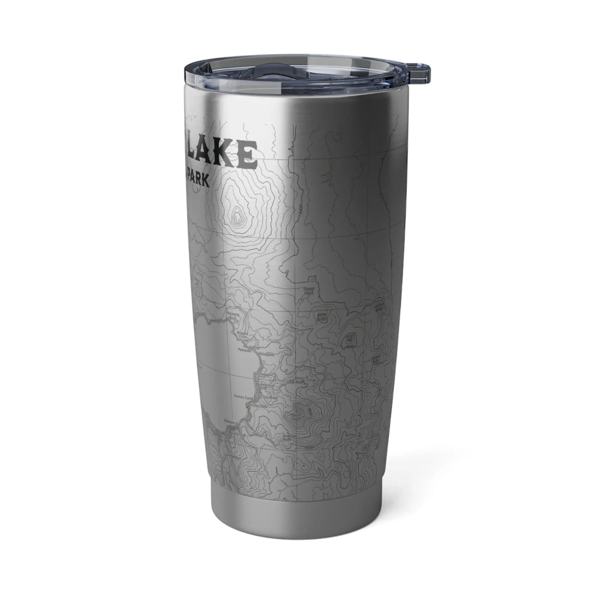 Crater Lake National Park Topographic Tumbler 20oz - Parks ApparelDrinkware