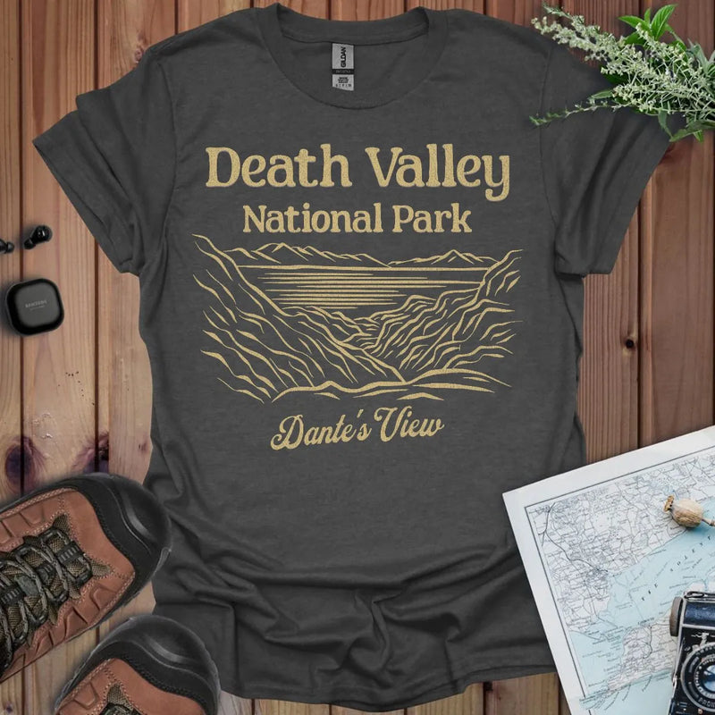 Death Valley National Park Dante's View graphic t-shirt primary product view