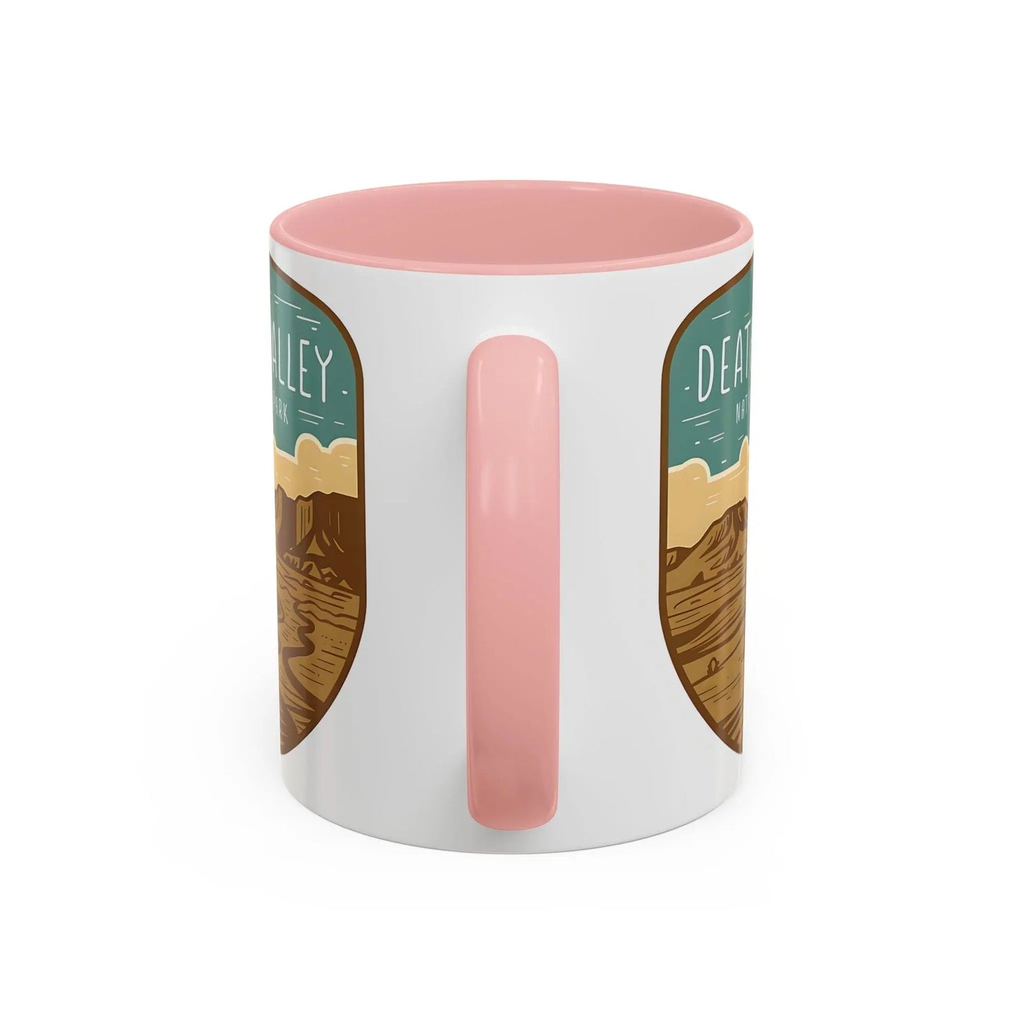 Death Valley National Park Coffee Mug 11oz 15oz Desert Shield - Parks ApparelMug