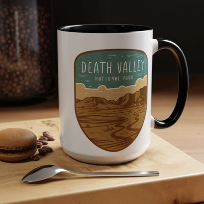 Death Valley National Park Coffee Mug 11oz 15oz Desert Shield - Parks ApparelMug