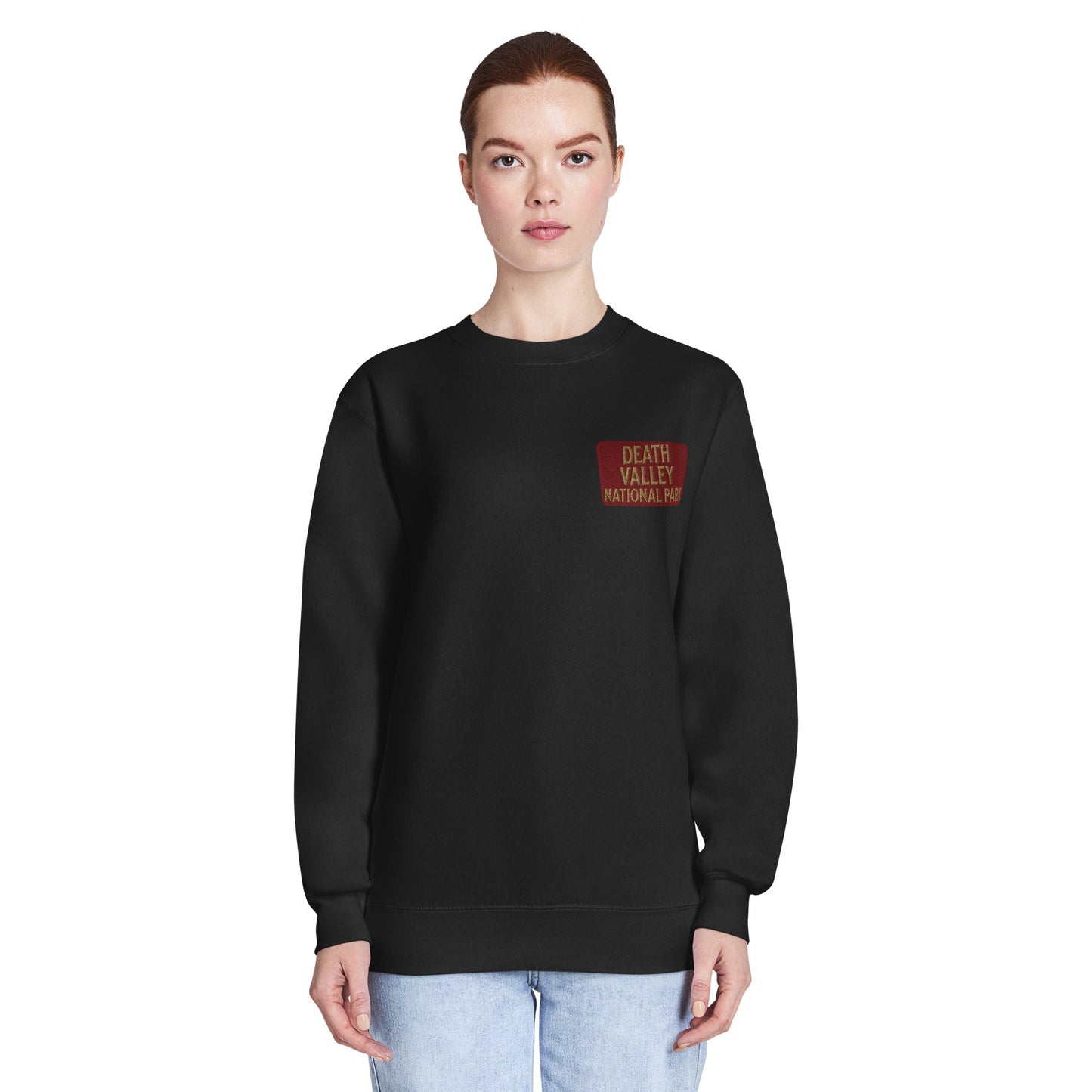 Death Valley National Park crewneck sweatshirt alternate color or product angle