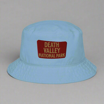 Death Valley National Park embroidered organic bucket hat alternate product angle