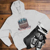 Death Valley National Park Fleece Hoodie Badwater Basin