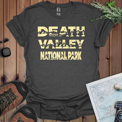 Death Valley National Park graphic t-shirt alternate apparel color or product angle