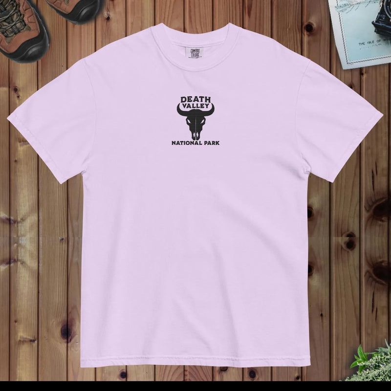 Death Valley National Park premium embroidered t-shirt detail or alternate product view