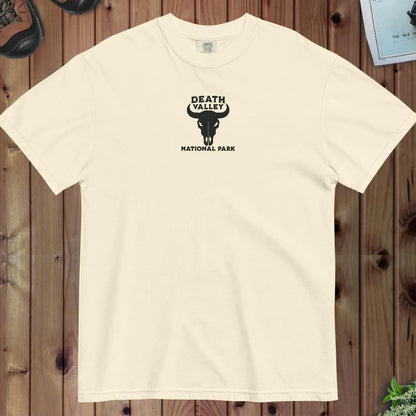 Death Valley National Park premium embroidered t-shirt alternate apparel color or product angle