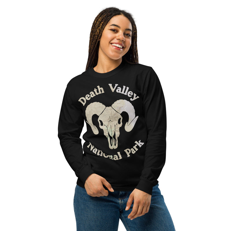 Death Valley Ram Heavyweight Long Sleeve Topo Tee - Parks ApparelLong - sleeve