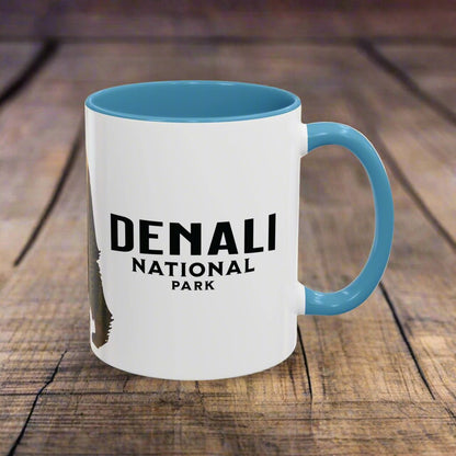 Denali National Park bear colored coffee mug alternate product view