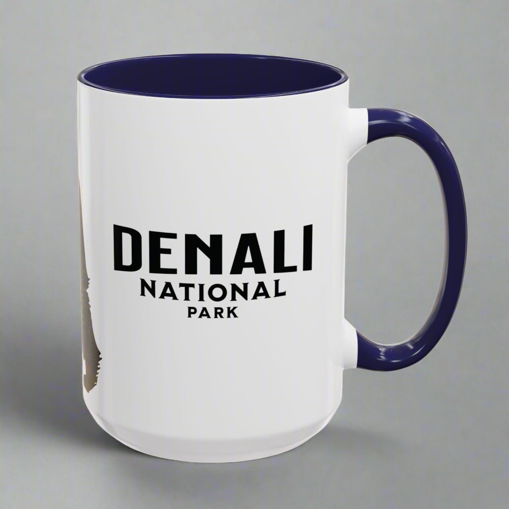 Denali National Park bear colored coffee mug alternate product view