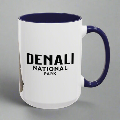 Denali National Park bear colored coffee mug alternate product view