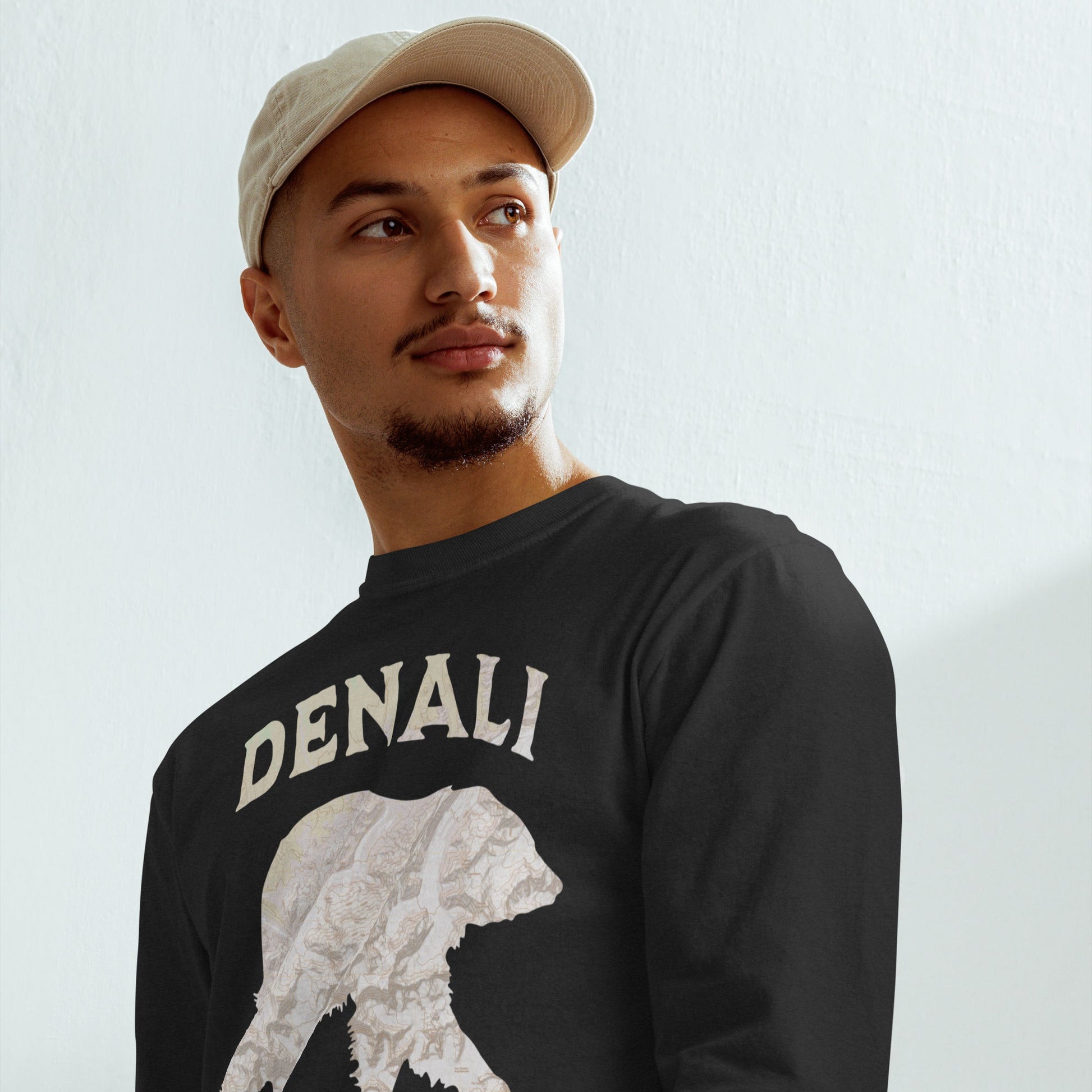 Denali Bear Heavyweight Long Sleeve Topo Tee - Parks ApparelLong - sleeve