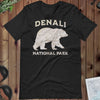 Denali Bear National Park Topo T-shirt