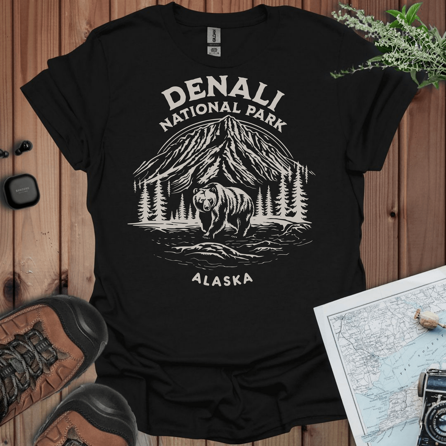Denali National Park Alaska T-Shirt - Parks ApparelT-Shirt