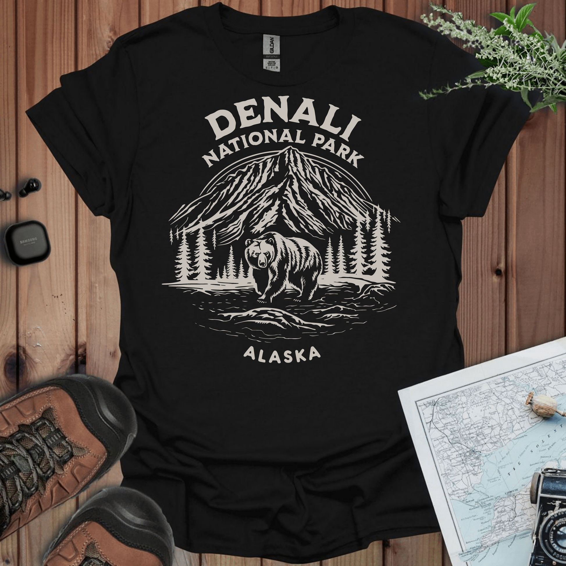Denali National Park Alaska T-Shirt - Parks ApparelT-Shirt