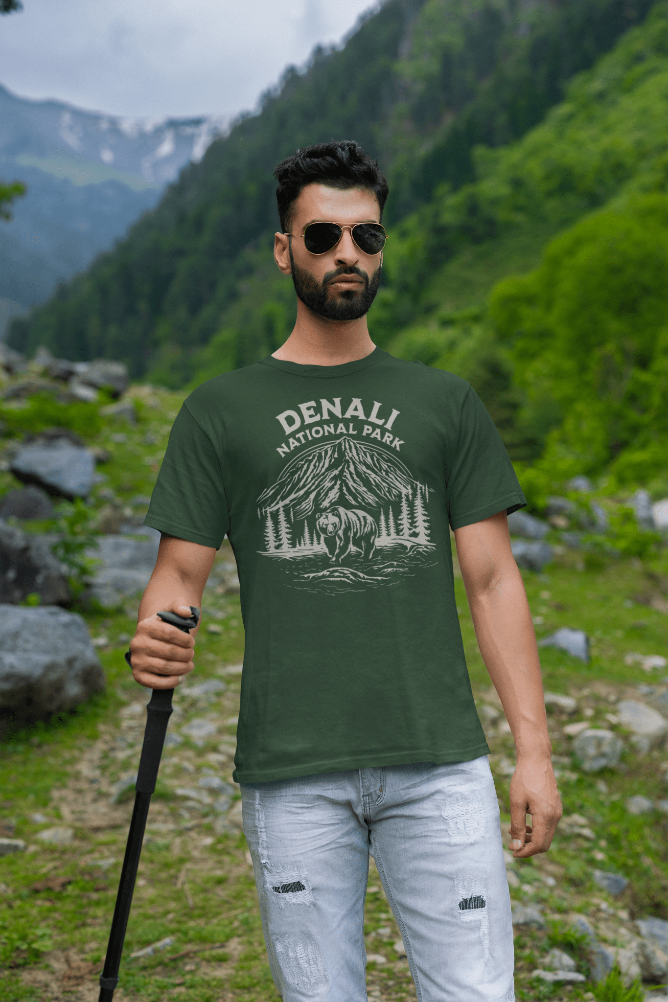Denali National Park Alaska T-Shirt - Parks ApparelT-Shirt