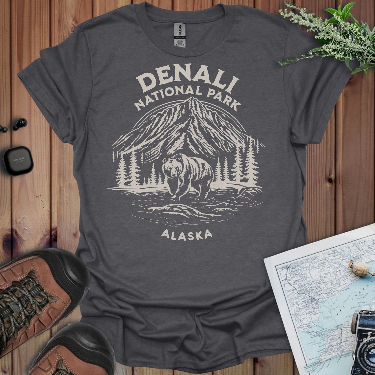 Denali National Park Alaska T-Shirt - Parks ApparelT-Shirt