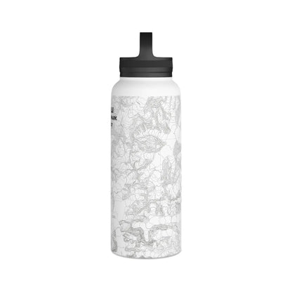 Denali National Park Topographic Steel Water Bottle Alaska 20,310 Ft. - Parks ApparelMug