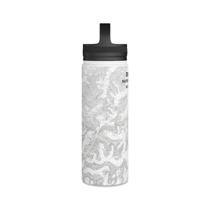 Denali National Park Topographic Steel Water Bottle Alaska 20,310 Ft. - Parks ApparelMug
