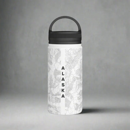 Denali National Park Topographic Steel Water Bottle Alaska 20,310 Ft. - Parks ApparelMug