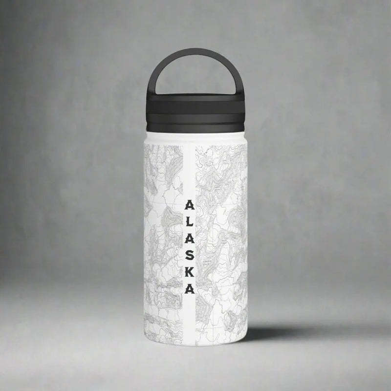 Denali National Park Topographic Steel Water Bottle Alaska 20,310 Ft. - Parks ApparelMug