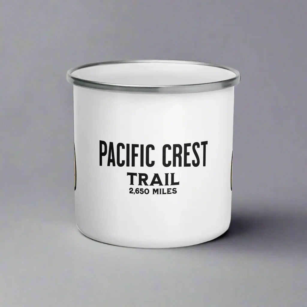 Pacific Crest Trail National Scenic Trail Durable Enamel PCT Camp Mug camp mug Park Service Apparel