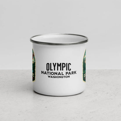 Olympic National Park Durable Enamel Camp Mug camp mug Park Service Apparel