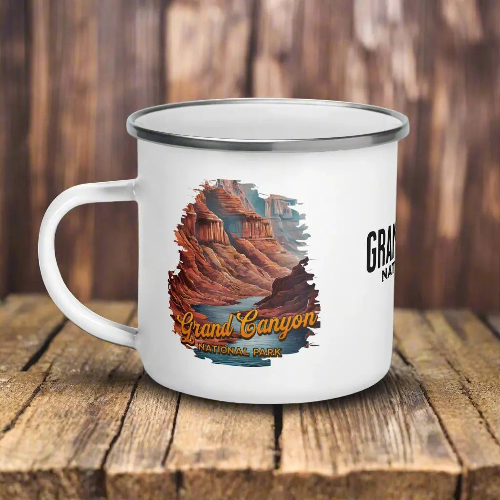 Grand Canyon National Park Enamel Camp Mug camp mug Park Service Apparel