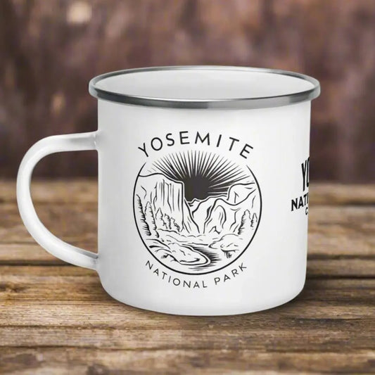Yosemite National Park Durable Enamel Camp Mug camp mug Park Service Apparel