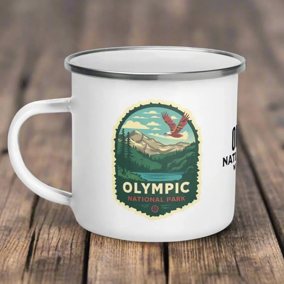 Olympic National Park Durable Enamel Camp Mug camp mug Park Service Apparel