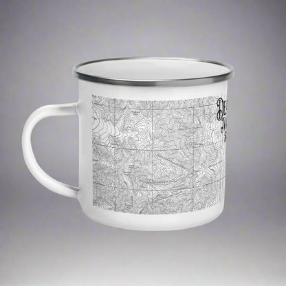Death Valley National Park Badwater Basin Topographic Camp Mug Park Service Apparel