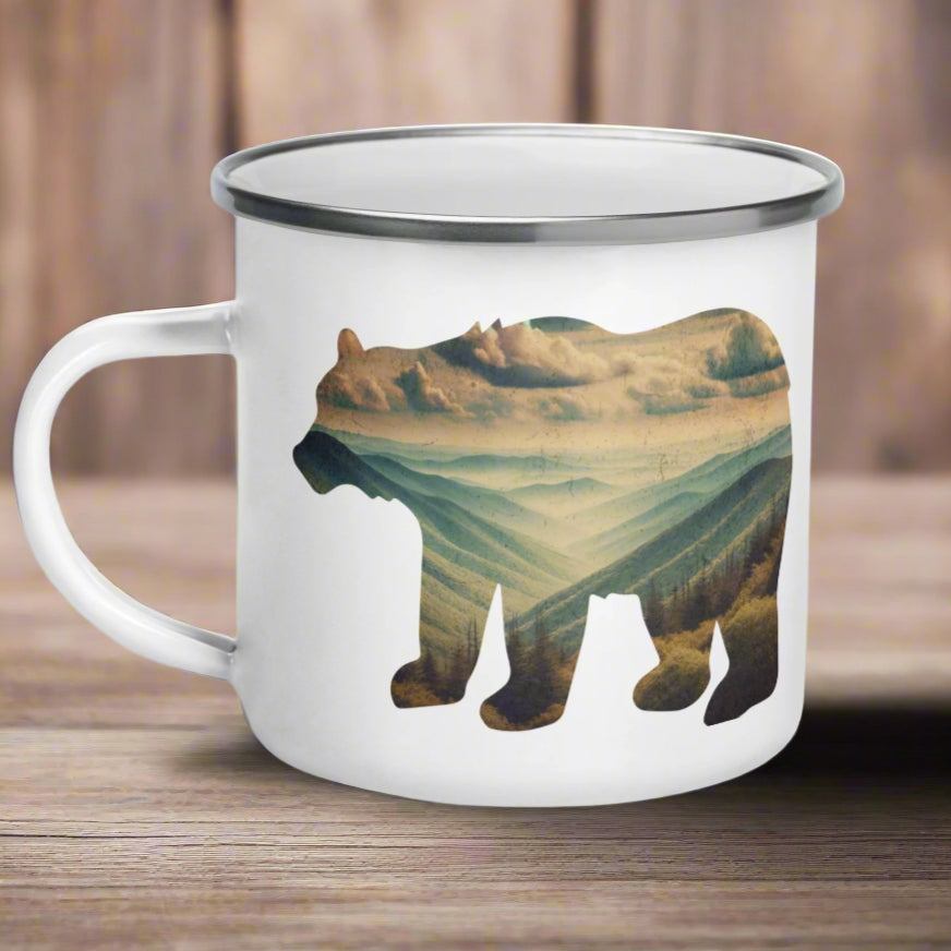 Great Smoky Mountains National Park Bear Camp Mug camp mug Park Service Apparel