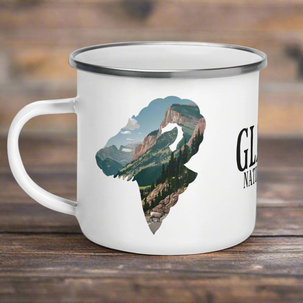 Glacier Big Horned Sheep Camp Mug camp mug Park Service Apparel