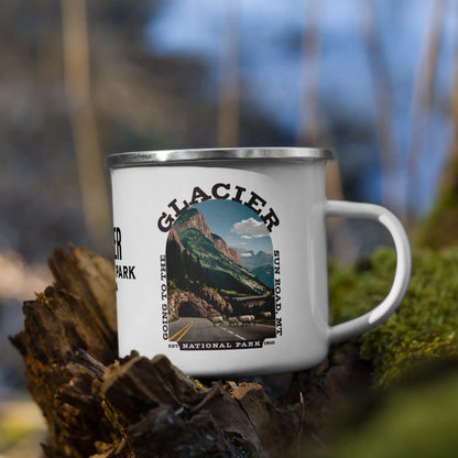 Glacier National Park Durable Enamel Camp Mug Going To The Sun Road Park Service Apparel