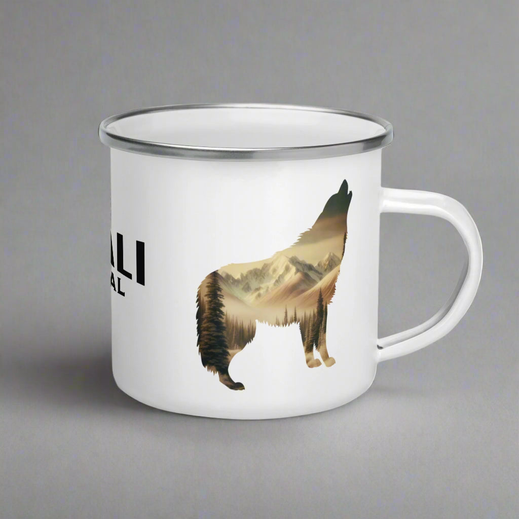 Denali National Park Durable Camp Mug Mountain Wolf camp mug Park Service Apparel Default Title