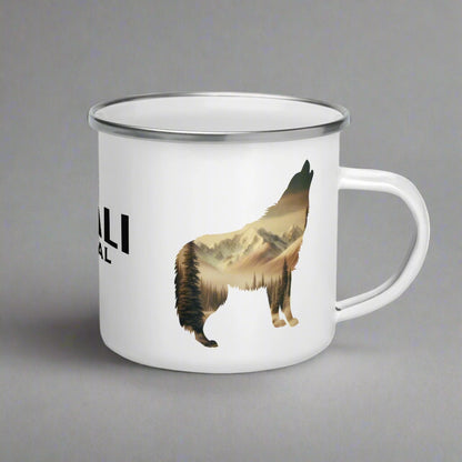 Denali National Park Durable Camp Mug Mountain Wolf camp mug Park Service Apparel Default Title