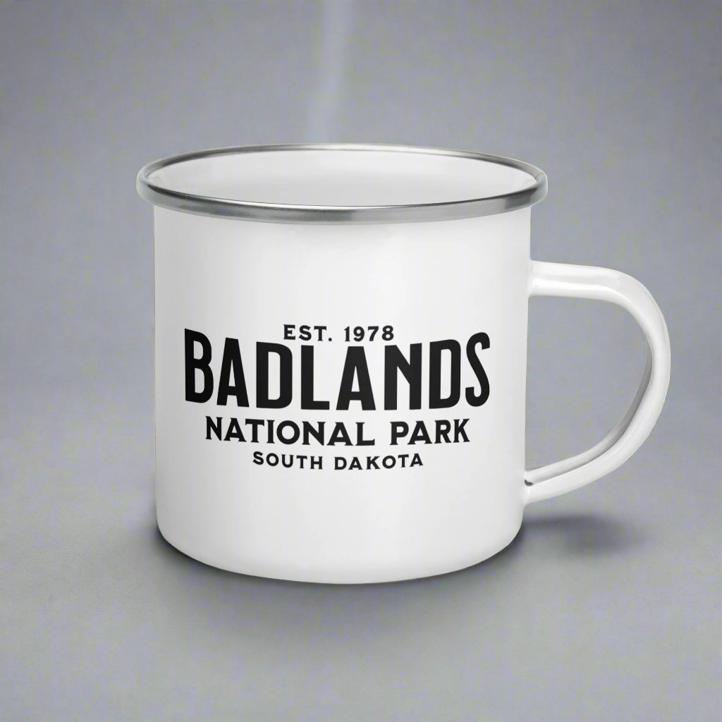 Badlands National Park Bison Camp Mug camp mug Park Service Apparel Default Title