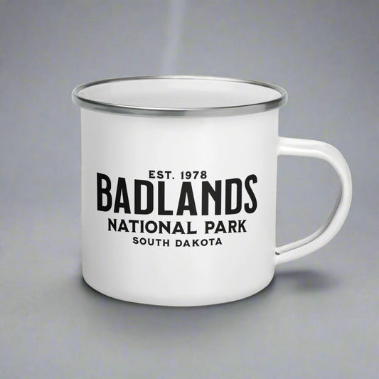 Badlands National Park Bison Camp Mug camp mug Park Service Apparel Default Title