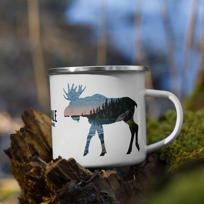 Isle Royale National Park Moose Camp Mug camp mug Park Service Apparel