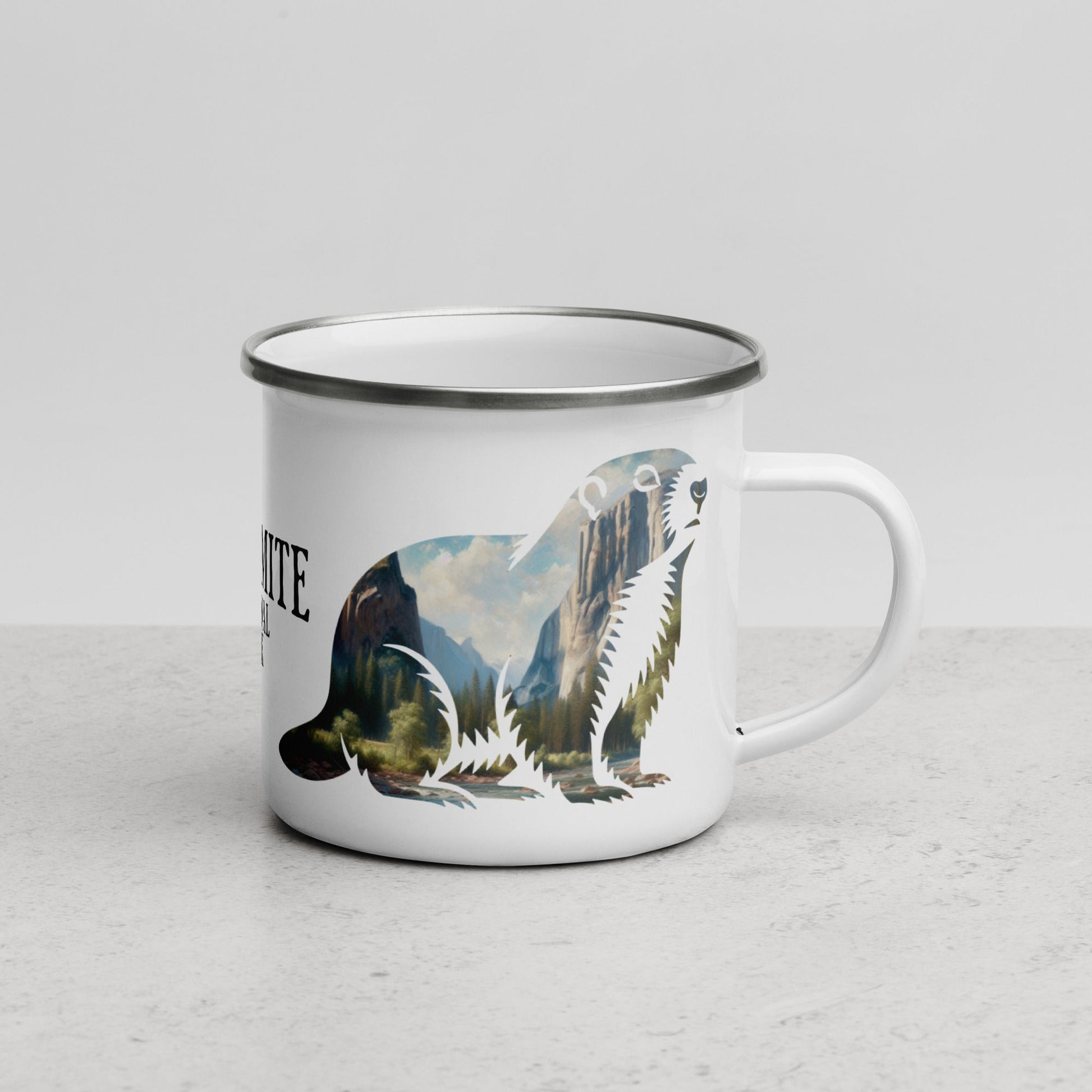 Yosemite Marmot National Park Camp Mug Park Service Apparel