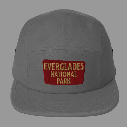 Everglades 5-panel hat shown in lifestyle or modeled setting