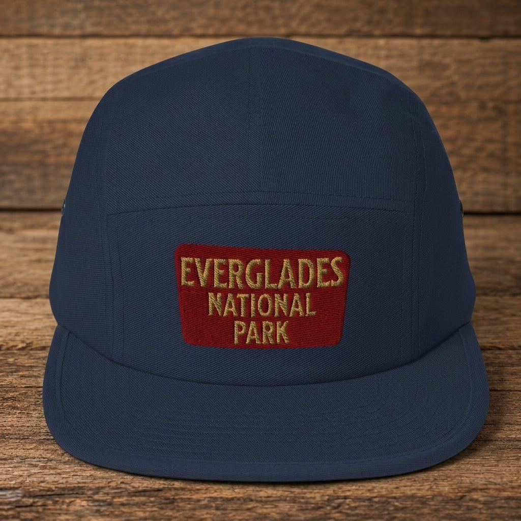 Everglades 5-Panel Hat in Navy