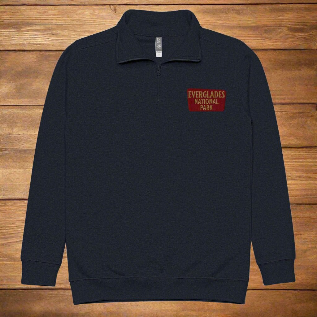 Everglades National Park 1/4 Zip Fleece Pullover - Parks Apparel
