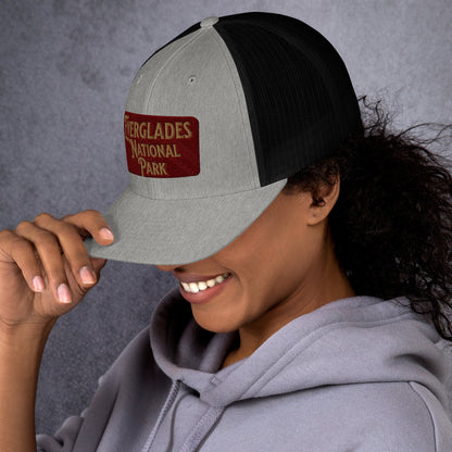 Everglades National Park Embroidered Trucker Hat - Parks Apparelhat